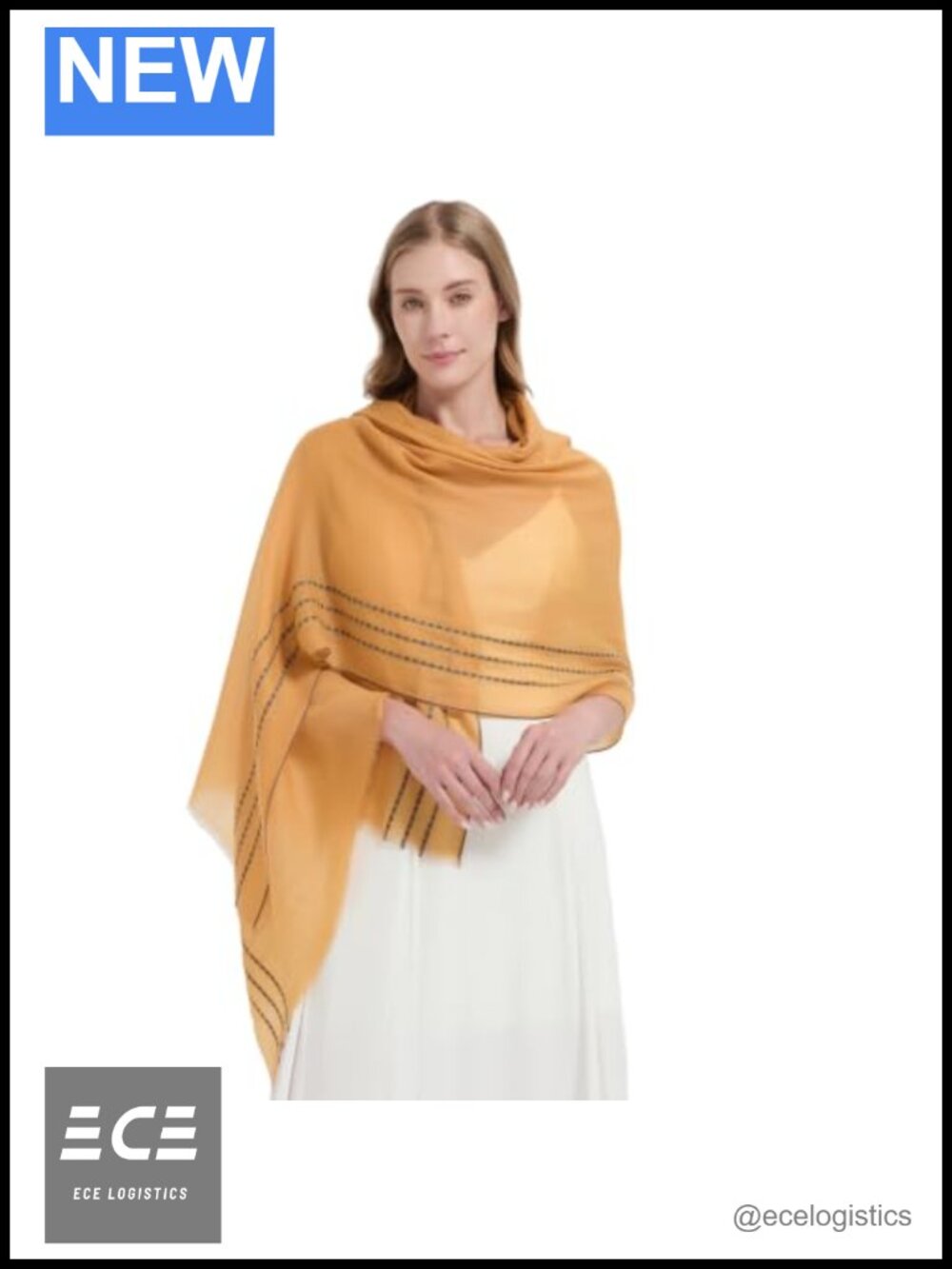 100% Cashmere Wrap Travel Shawl Scarf Pashmina Stole for Women